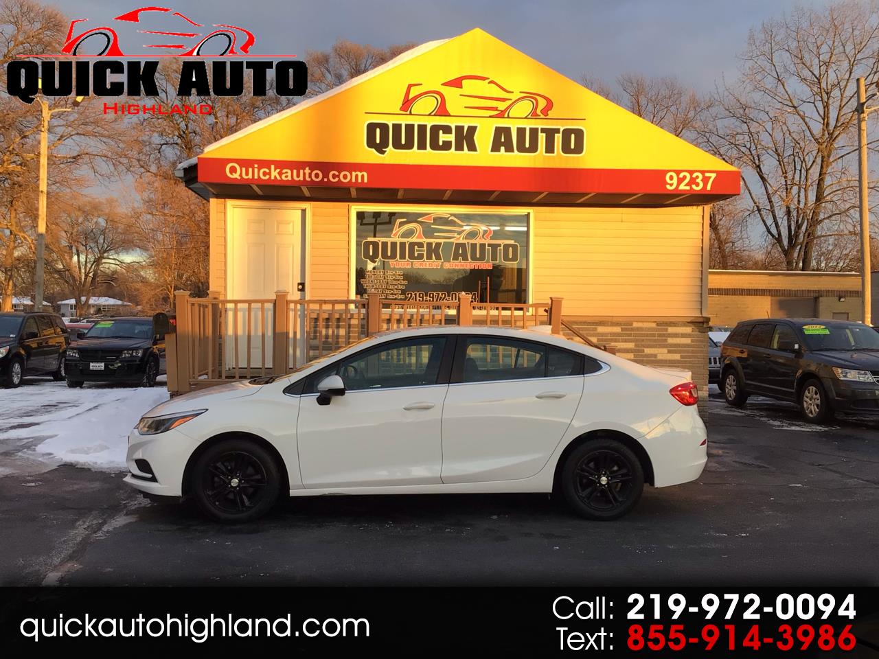 2017 Chevrolet Cruze 4dr Sdn 1.4L LT w/1SD
