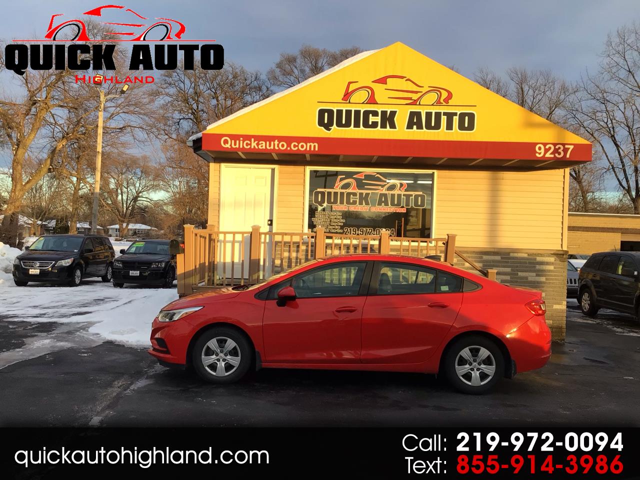 2016 Chevrolet Cruze 4dr Sdn Auto LS