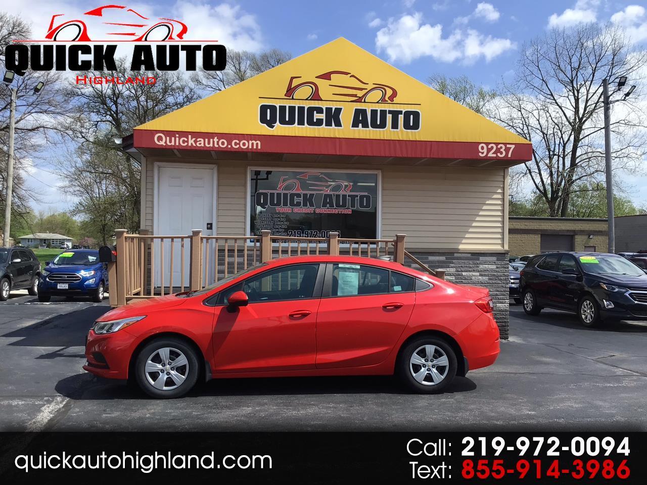 2016 Chevrolet Cruze 4dr Sdn Auto LS