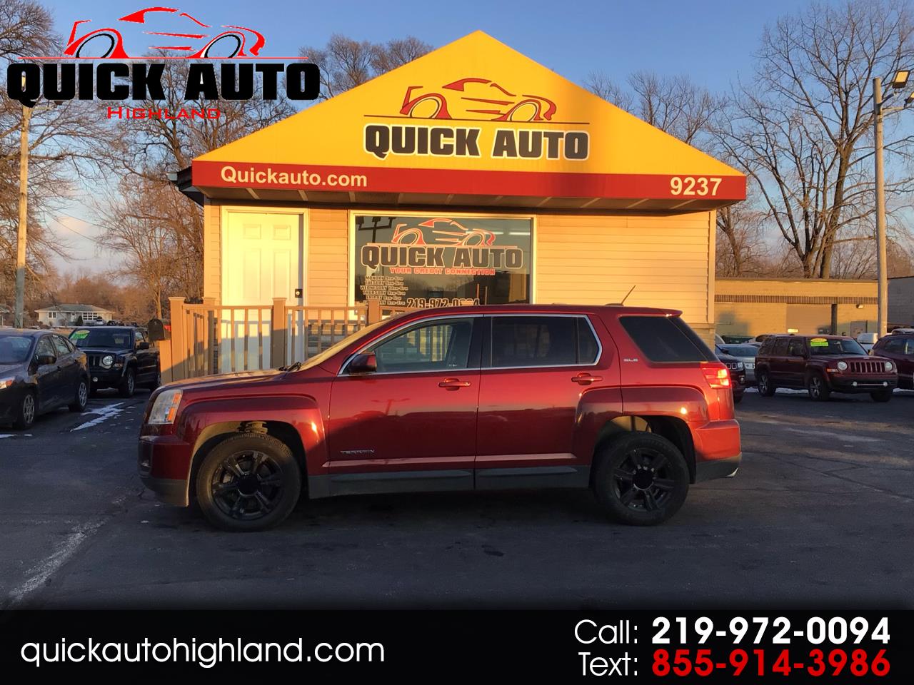 GMC Terrain FWD 4dr SLE w/SLE-1 2016