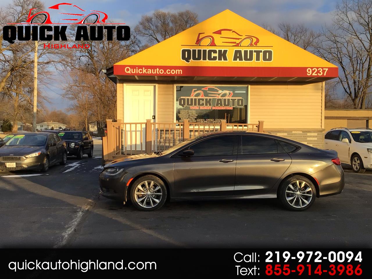 Chrysler 200 4dr Sdn S FWD 2016