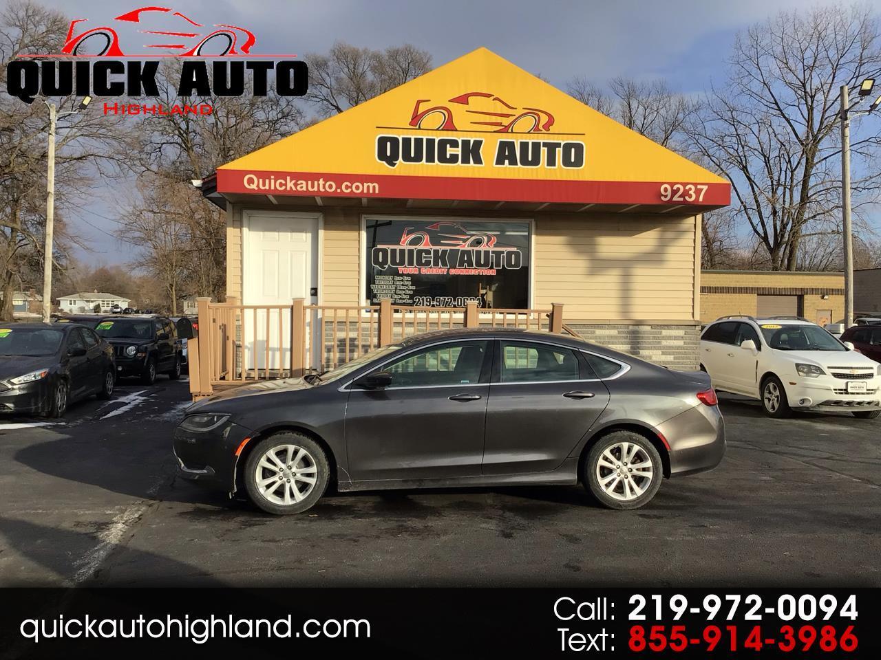 Chrysler 200 4dr Sdn Limited FWD 2015
