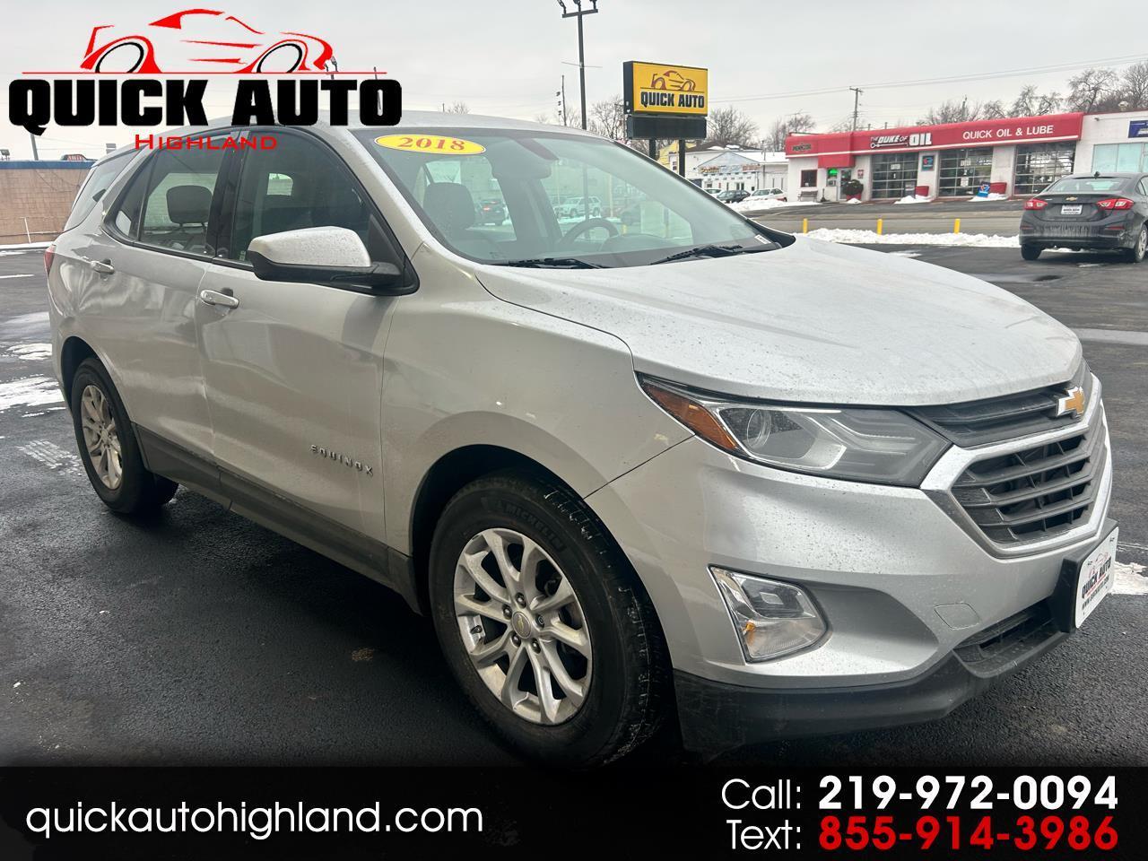 2018 Chevrolet Equinox FWD 4dr LS w/1LS