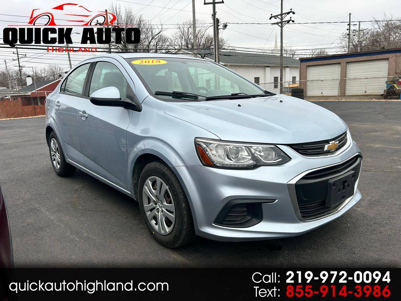 2018 Chevrolet Sonic 4dr Sdn Auto LS