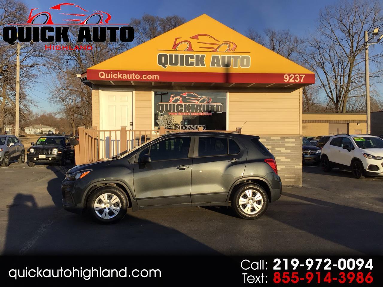 Chevrolet Trax FWD 4dr LS 2019