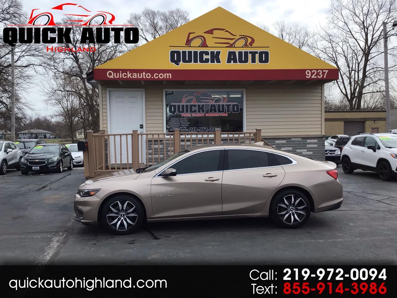 2018 Chevrolet Malibu 4dr Sdn LT w/1LT