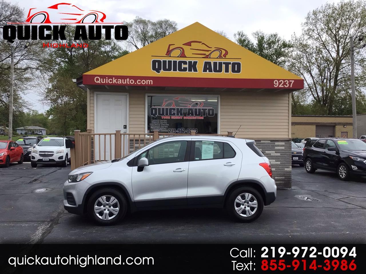 Chevrolet Trax FWD 4dr LS 2018