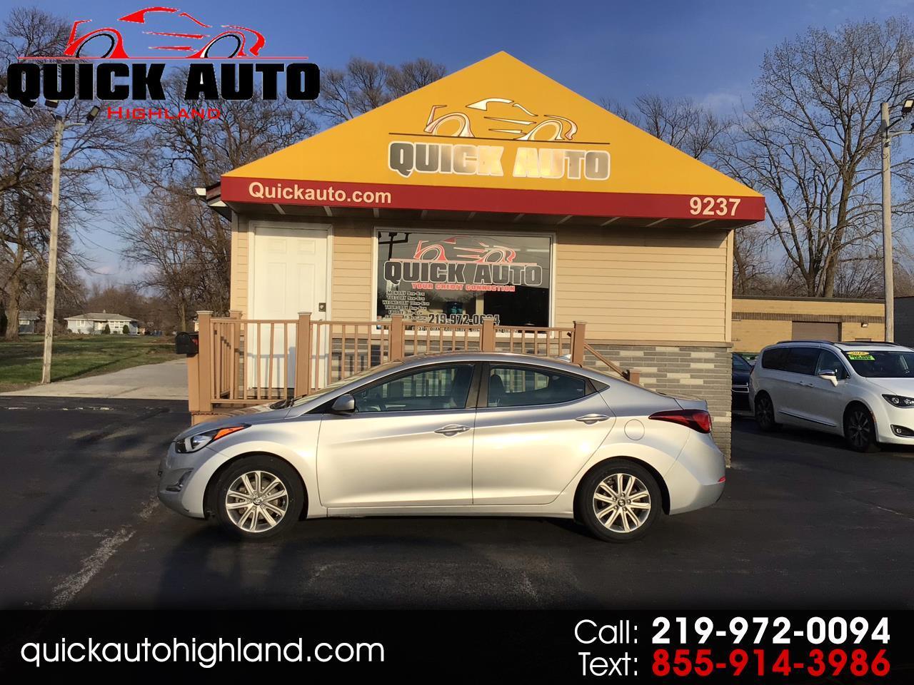 Hyundai Elantra 4dr Sdn Auto SE (Ulsan Plant) 2015