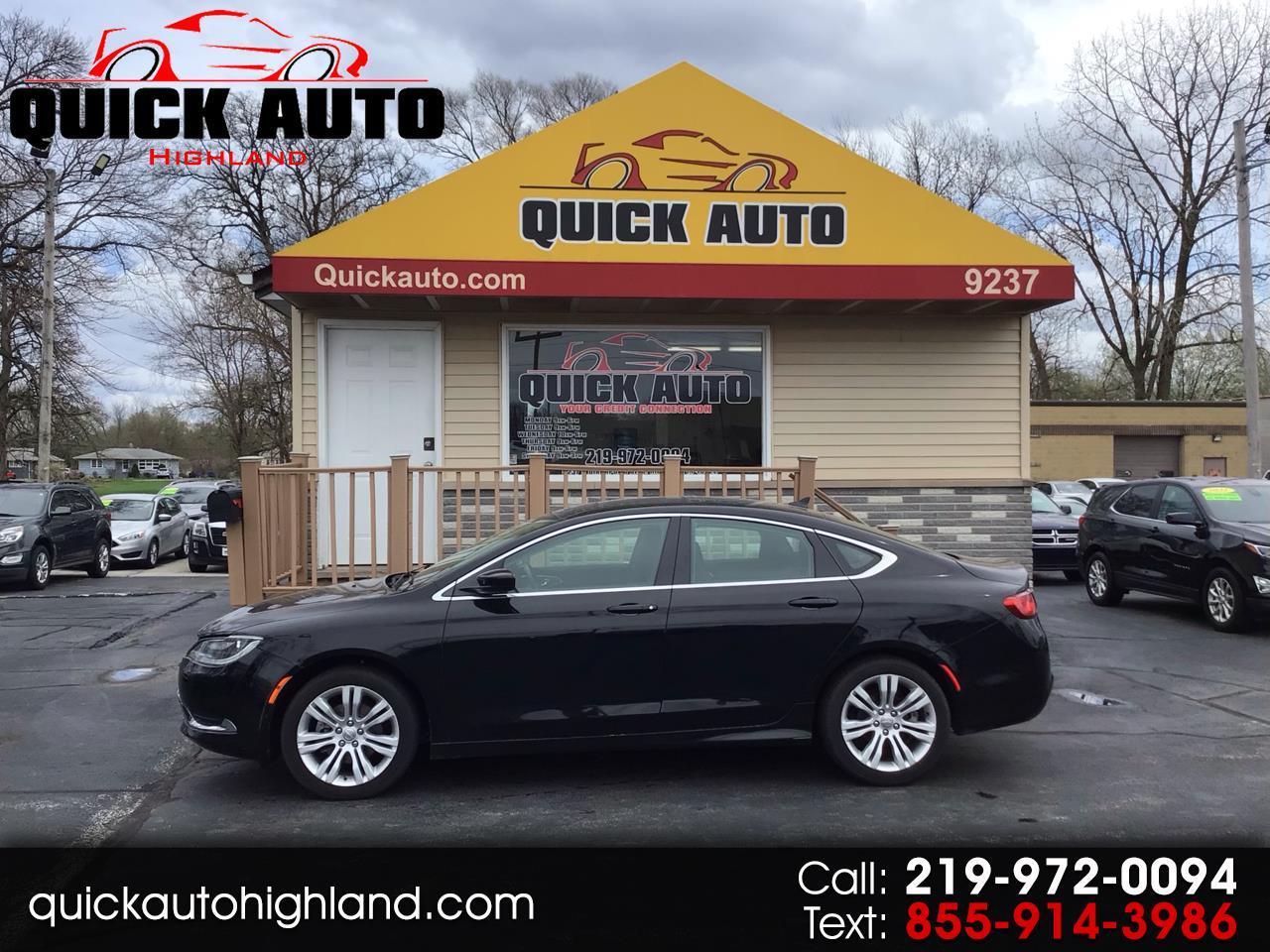 Chrysler 200 4dr Sdn Limited FWD 2015