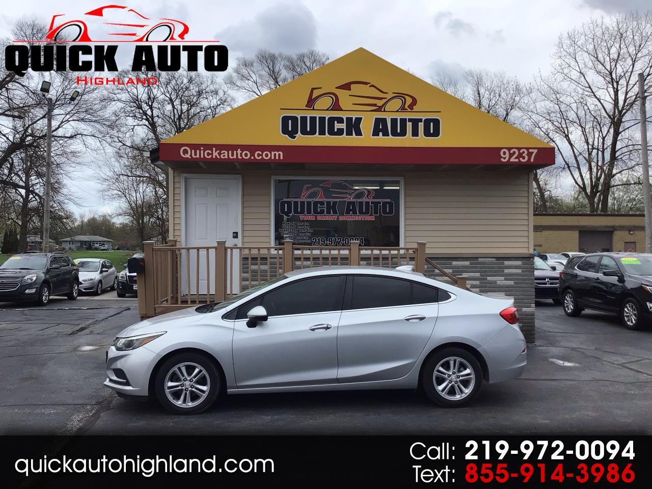 2018 Chevrolet Cruze 4dr Sdn 1.4L LT w/1SD