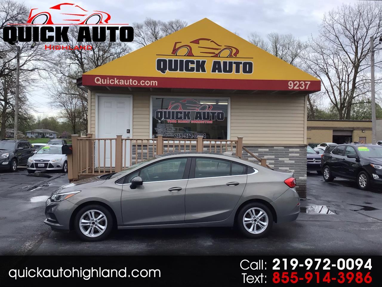 2018 Chevrolet Cruze 4dr Sdn 1.4L LT w/1SD