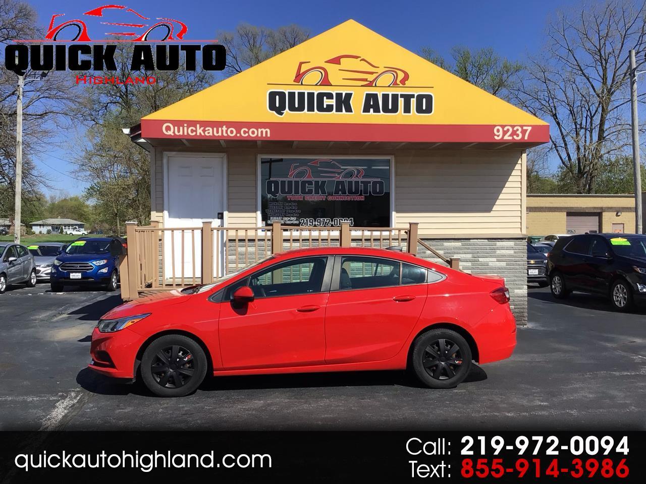 2017 Chevrolet Cruze 4dr Sdn 1.4L LS w/1SB