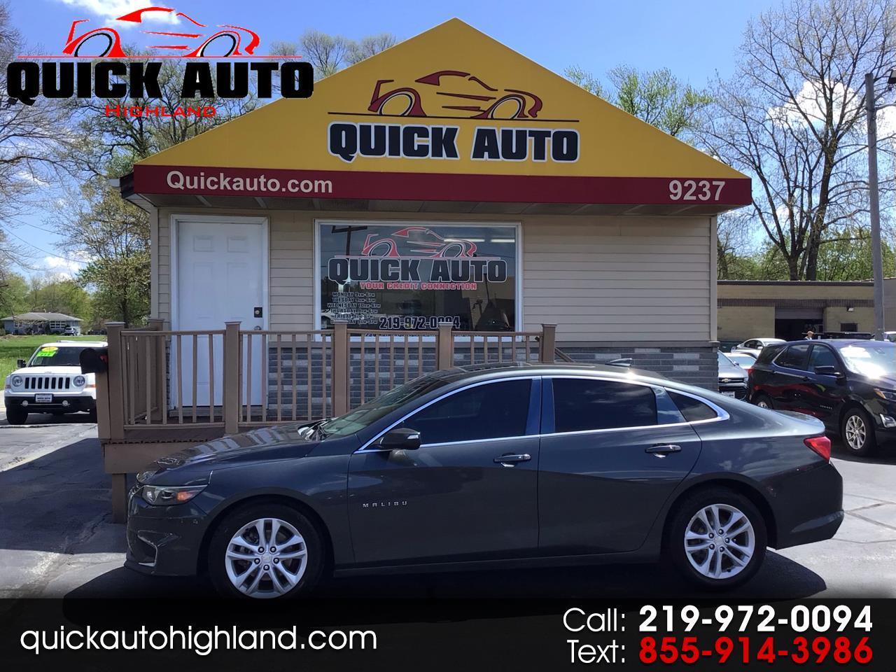 Chevrolet Malibu 4dr Sdn LT w/1LT 2018