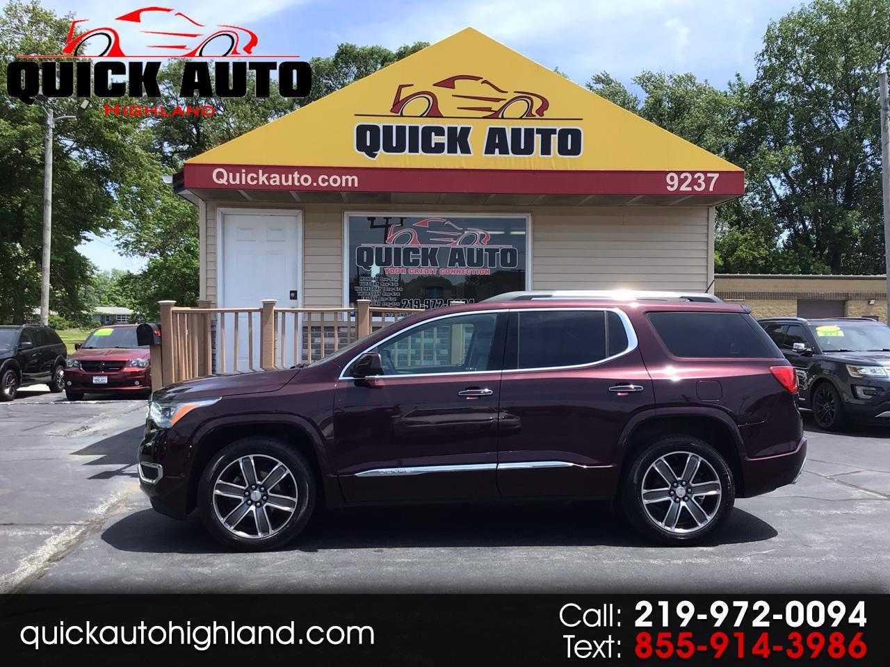 GMC Acadia FWD 4dr Denali 2017