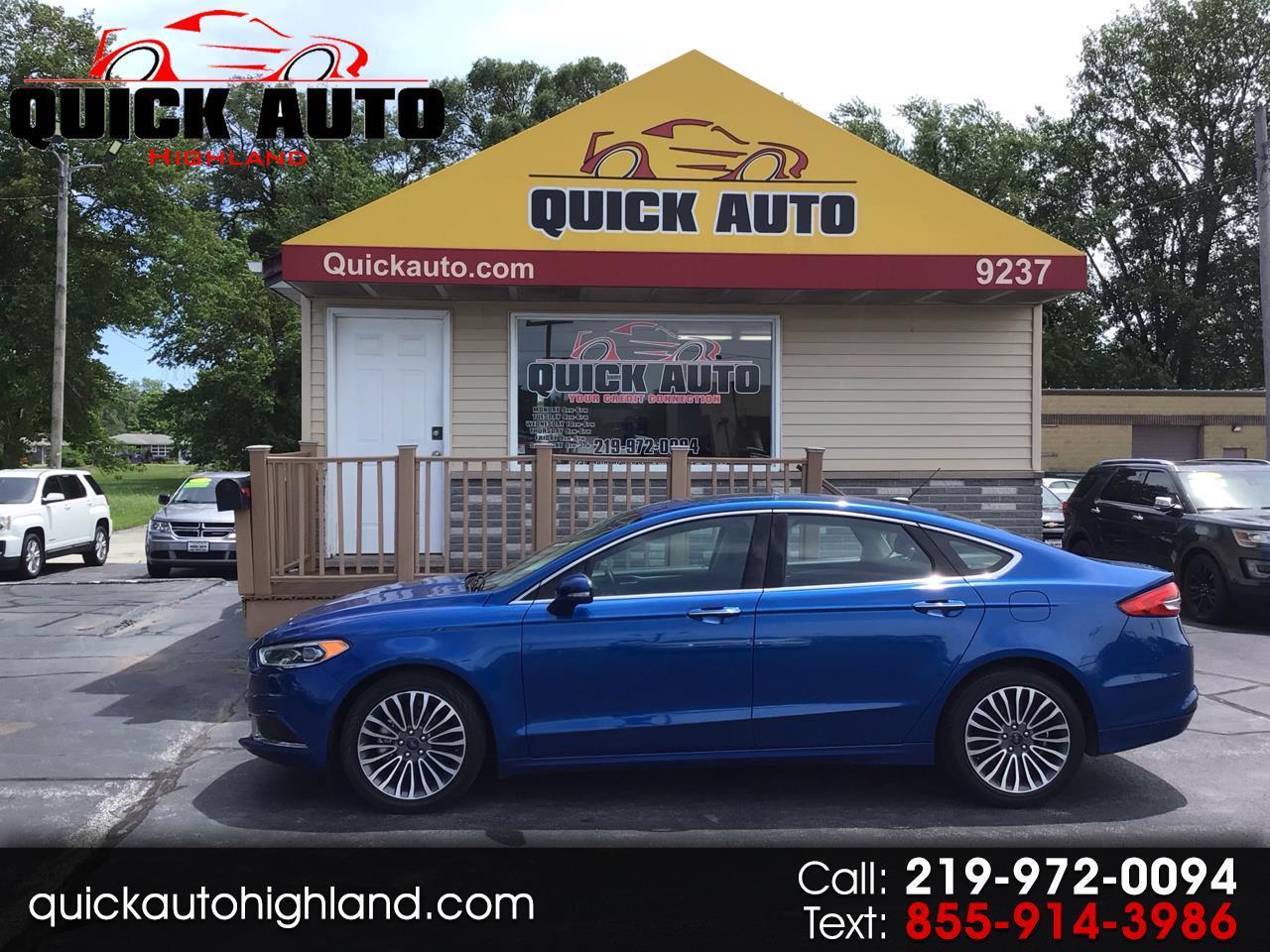 Ford Fusion SE FWD 2018