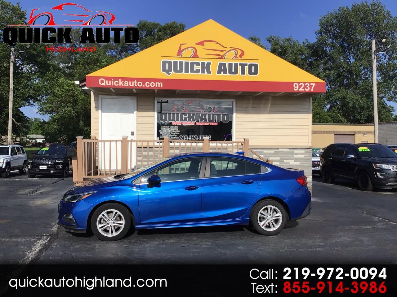 2017 Chevrolet Cruze 4dr Sdn 1.4L LT w/1SD