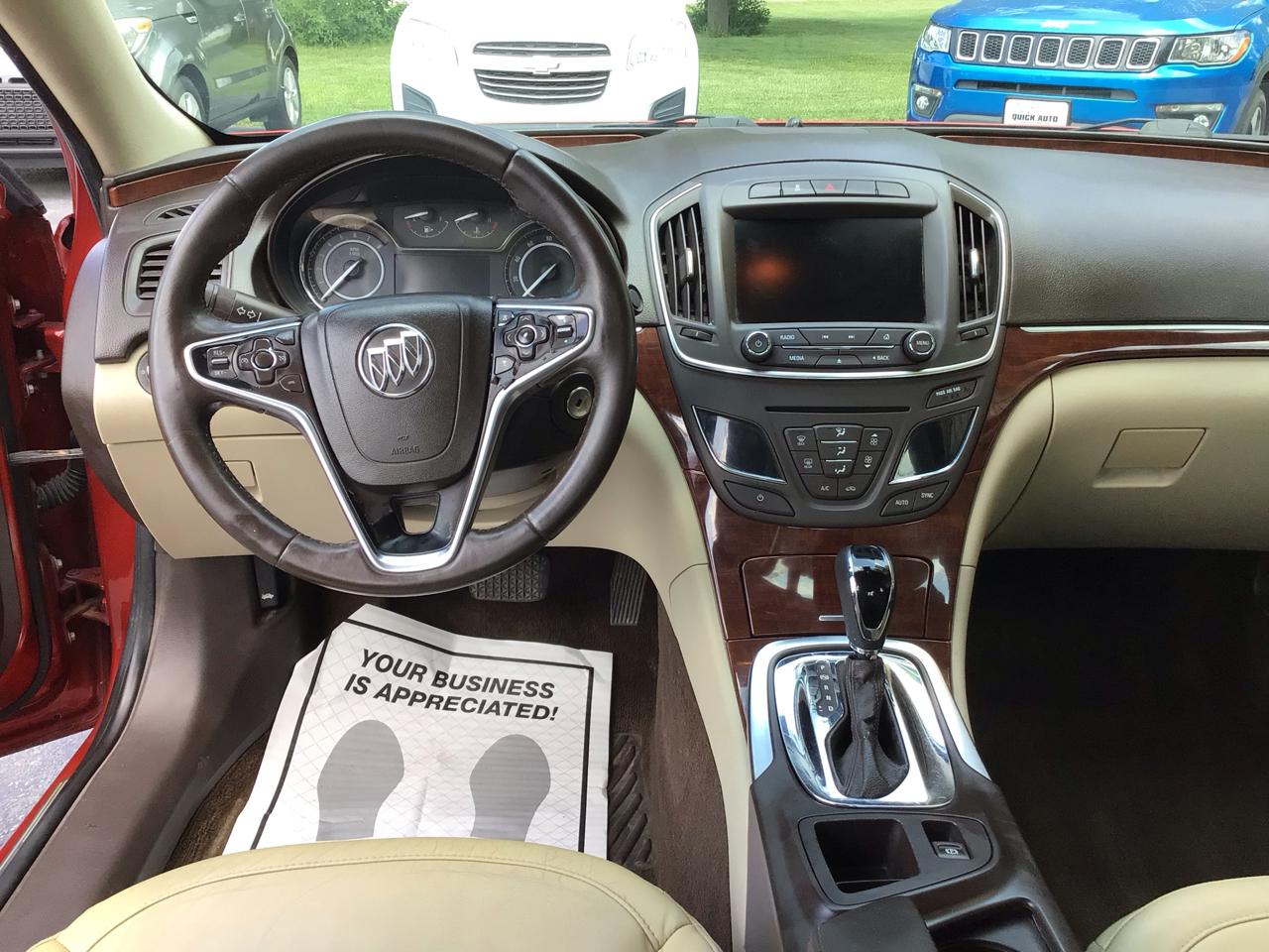Buick Regal 4dr Sdn Turbo FWD 2014
