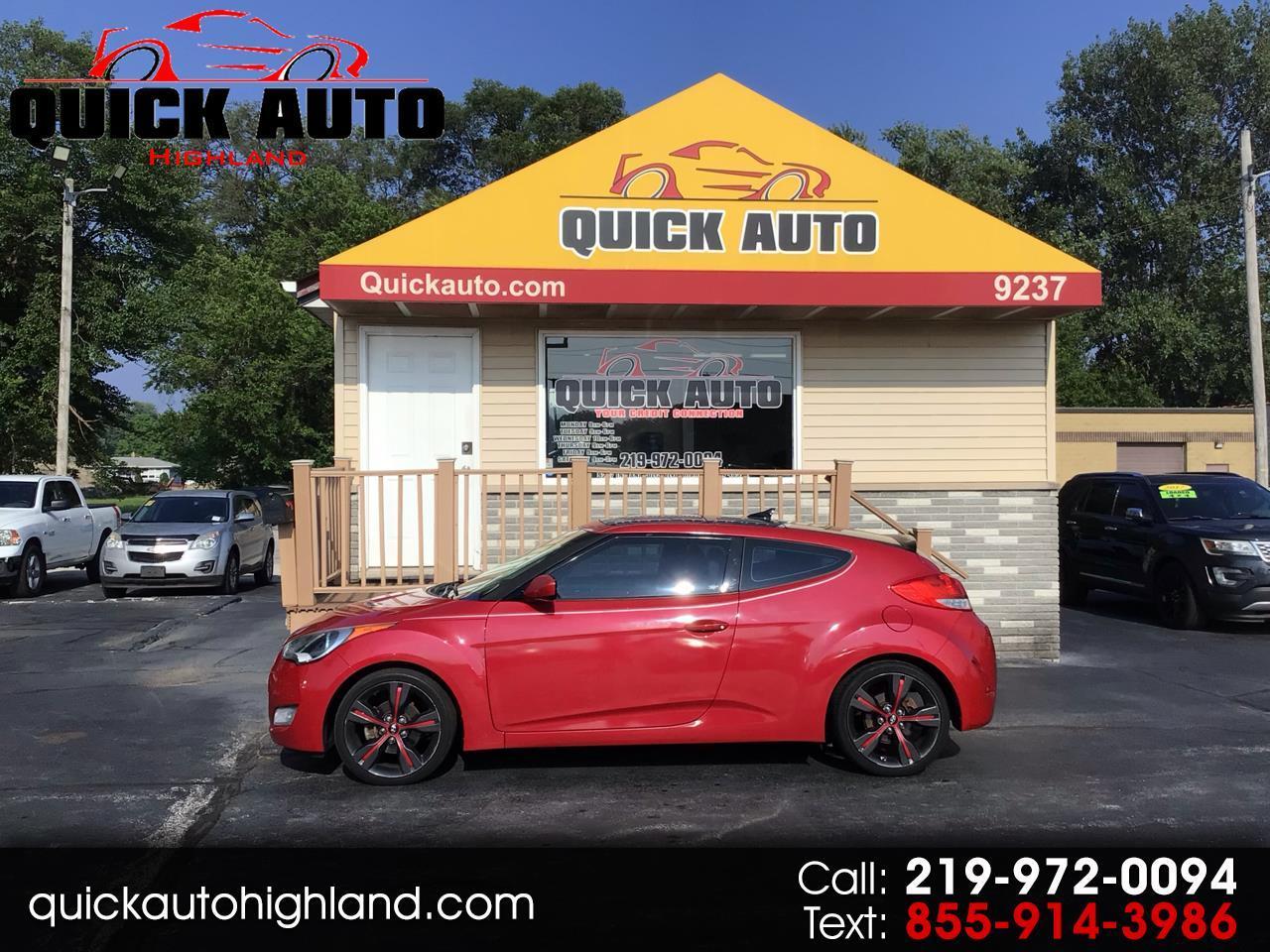 Hyundai Veloster 3dr Cpe Auto w/Gray Int 2014