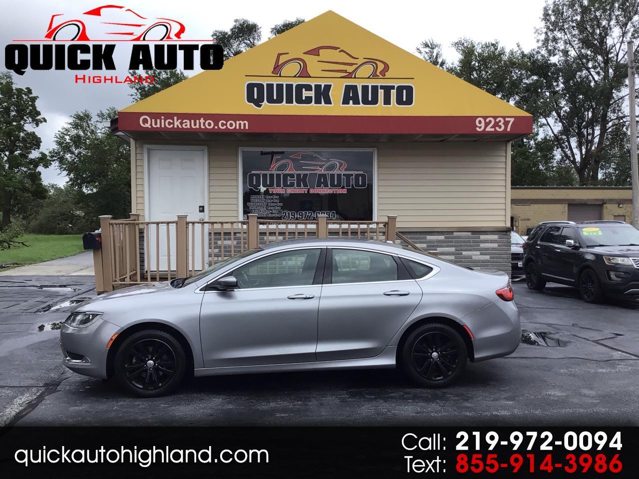 2015 Chrysler 200 4dr Sdn Limited FWD