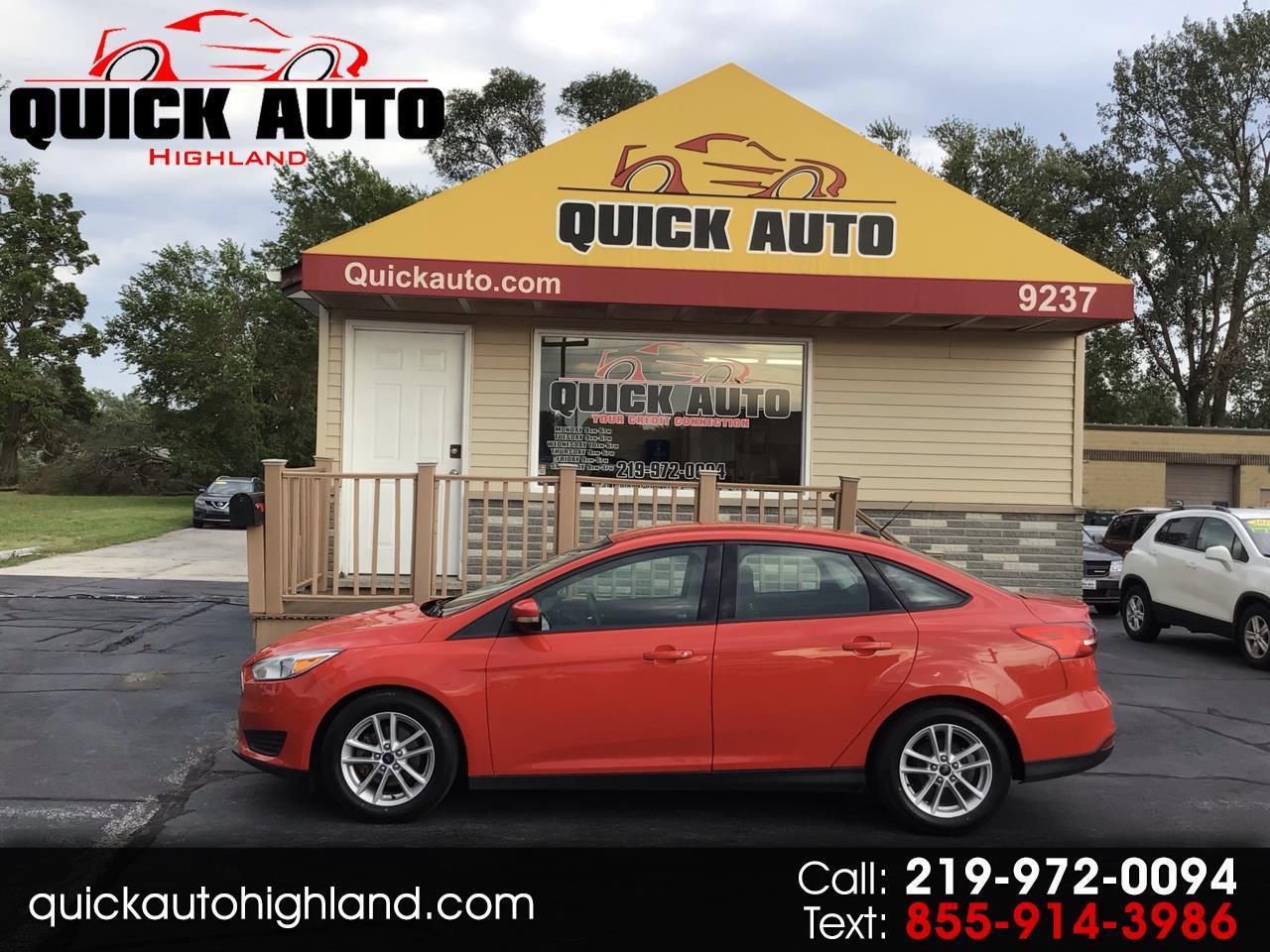 Ford Focus SE Sedan 2017