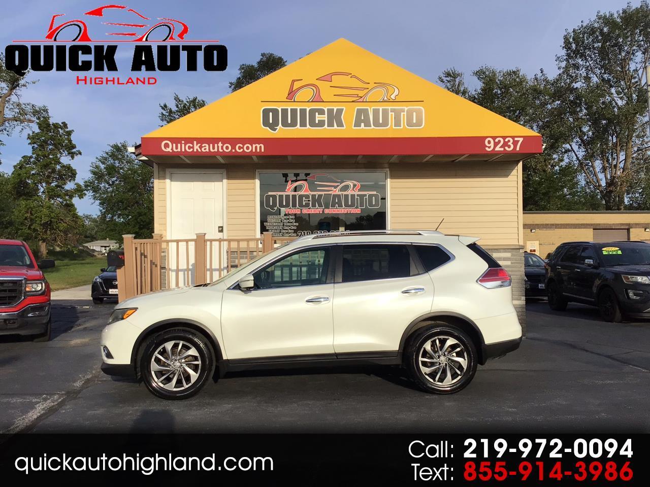 Nissan Rogue AWD 4dr SV 2015