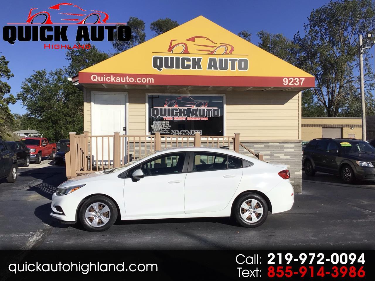 2018 Chevrolet Cruze 4dr Sdn 1.4L LS w/1SB