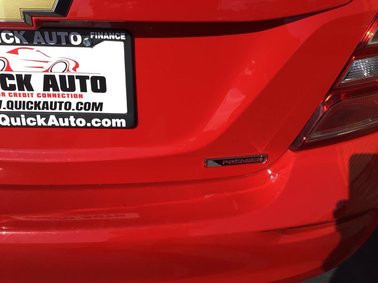 Chevrolet Sonic 4dr Sdn Auto Premier 2017