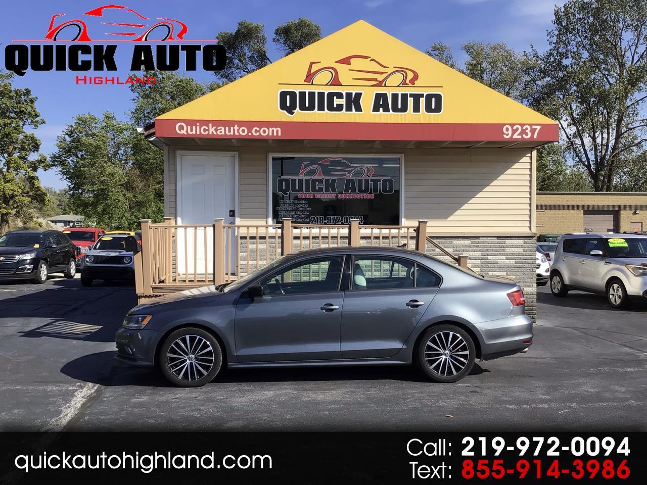 2015 Volkswagen Jetta Sedan 4dr Auto 1.8T SE PZEV