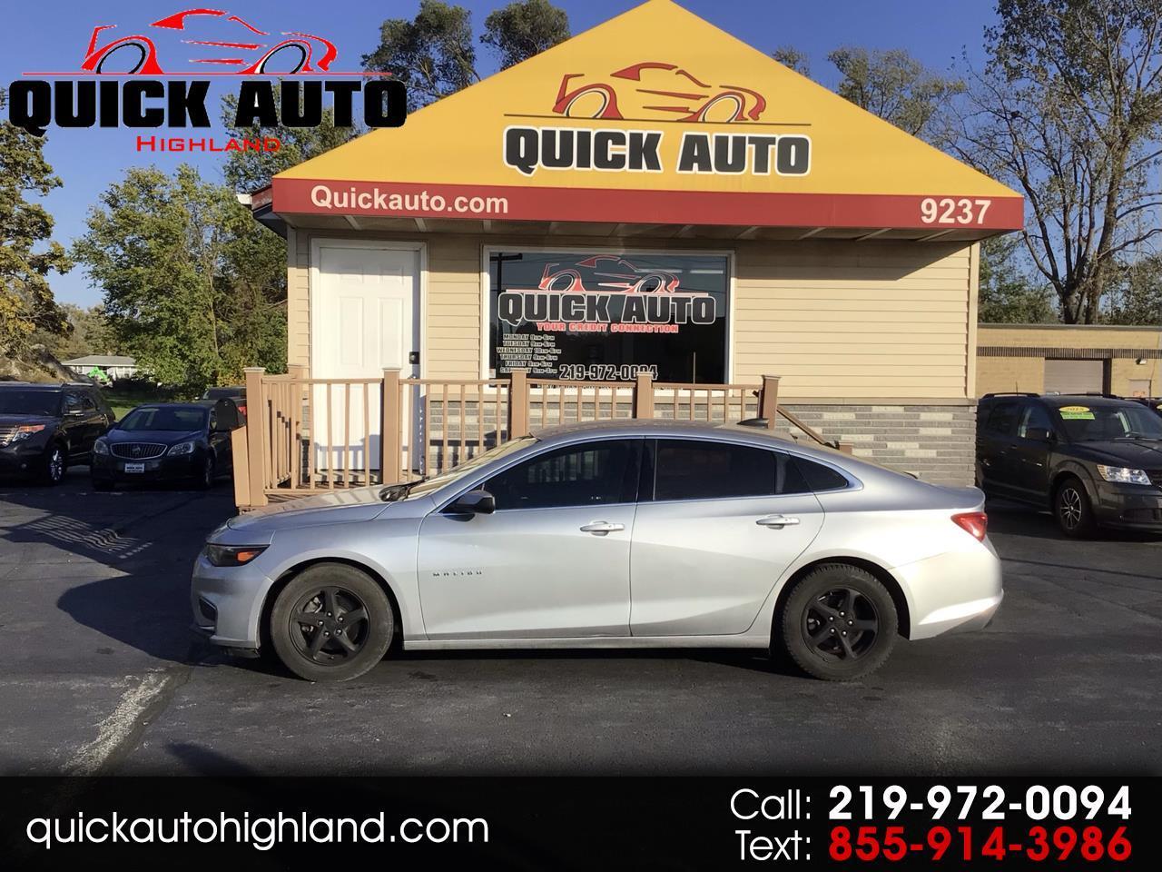 Chevrolet Malibu 4dr Sdn LS w/1LS 2017