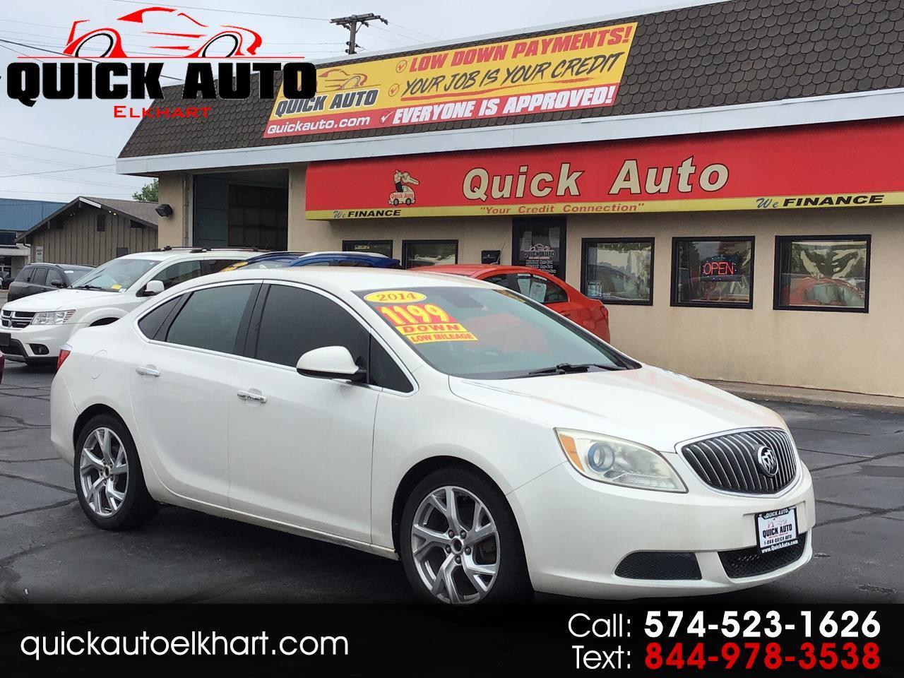 Buy Here Pay Here 2014 Buick Verano 4dr Sdn Base for Sale in Elkhart IN