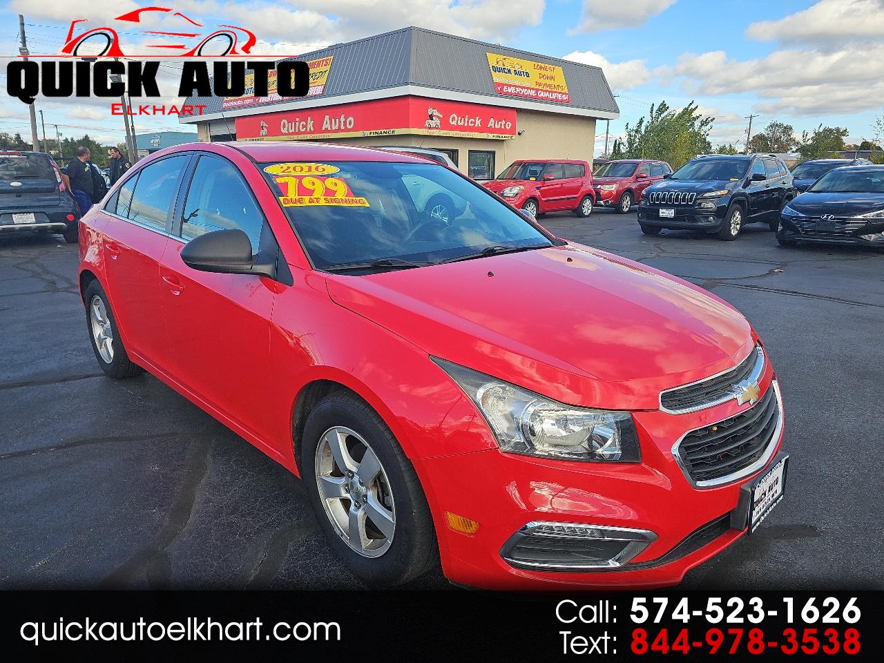 2016 Chevrolet Cruze Limited 4dr Sdn Auto LT w/1LT