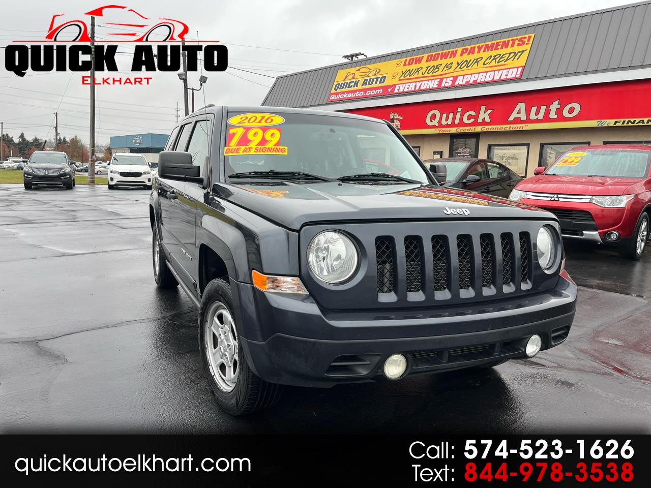 2016 Jeep Patriot FWD 4dr Sport