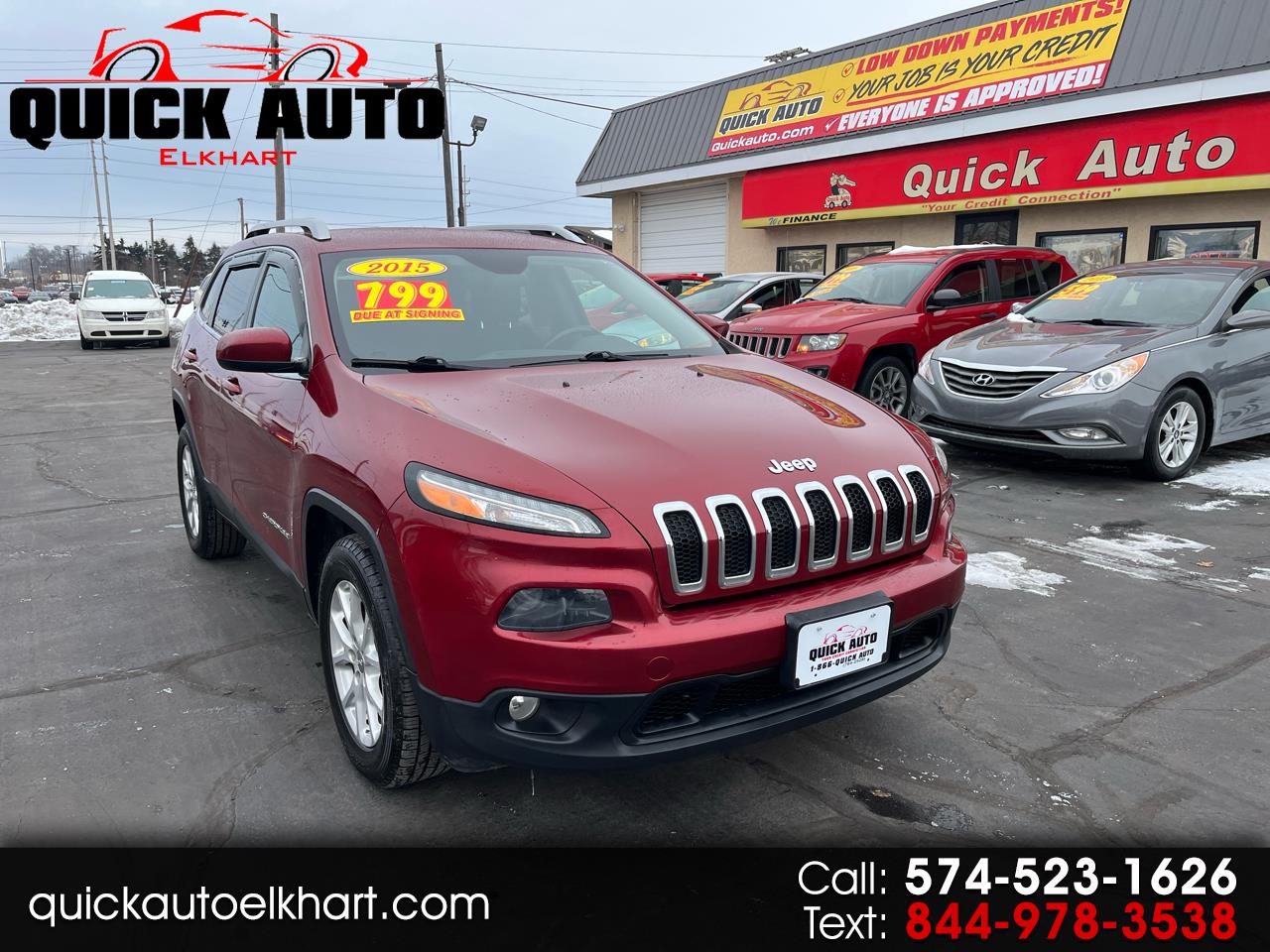 2015 Jeep Cherokee 4WD 4dr Latitude