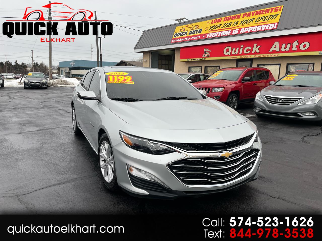 2021 Chevrolet Malibu 4dr Sdn LT