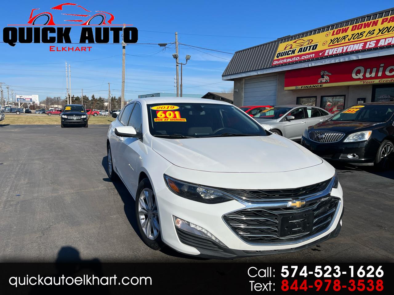 2019 Chevrolet Malibu 4dr Sdn LT w/1LT