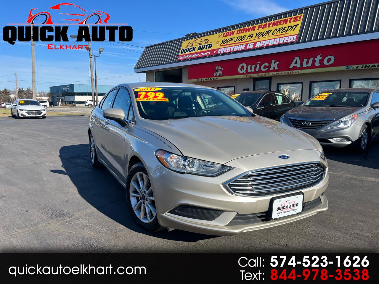 Ford Fusion SE FWD 2017