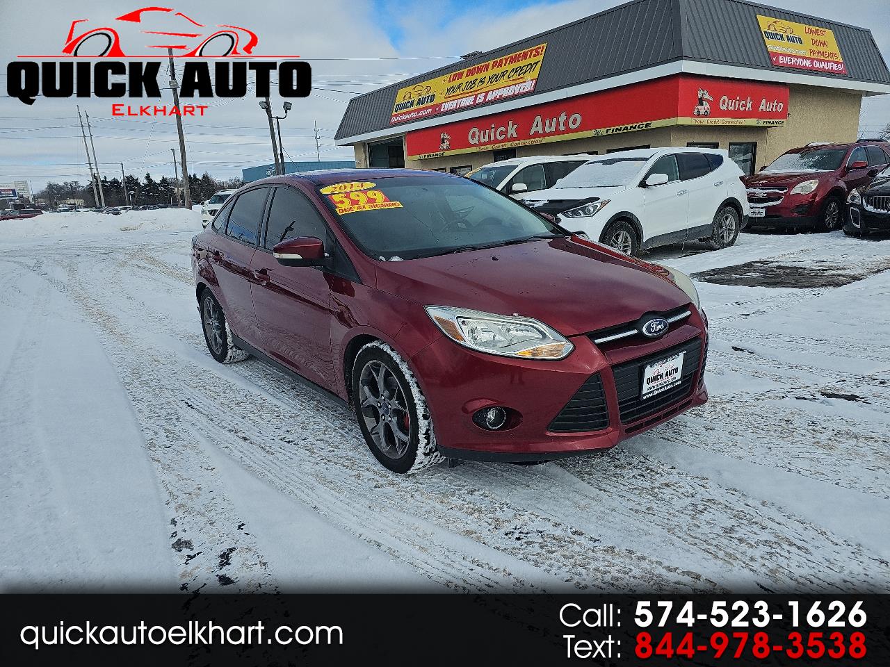 2014 Ford Focus 4dr Sdn SE