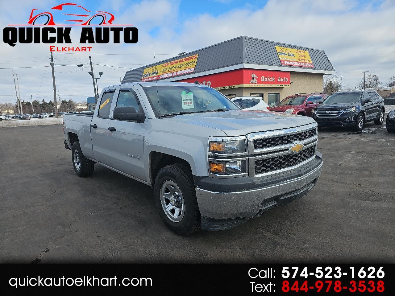 2014 Chevrolet Silverado 1500 2WD Double Cab 143.5" Work Truck w/2WT