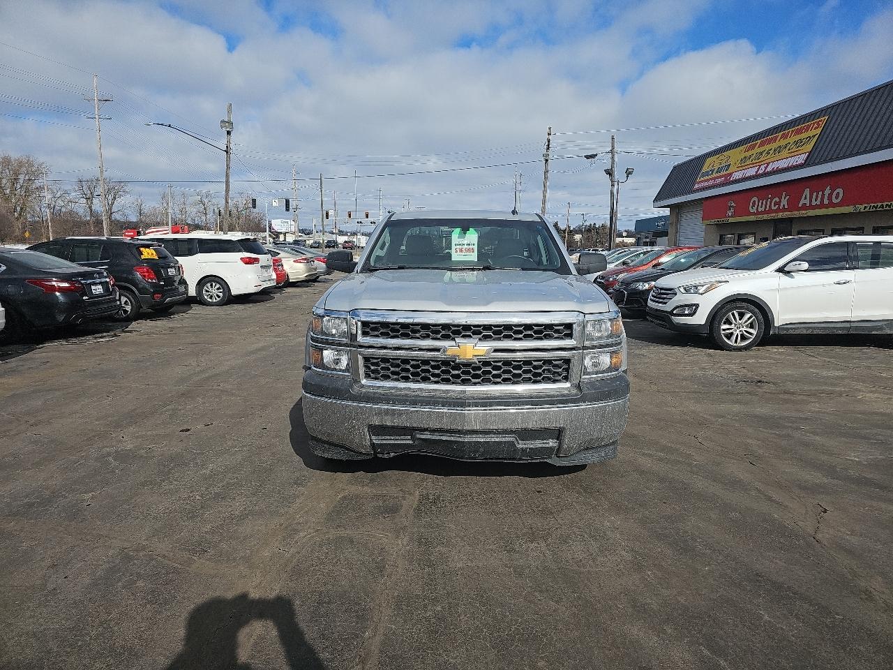 Chevrolet Silverado 1500 2WD Double Cab 143.5" Work Truck w/2WT 2014
