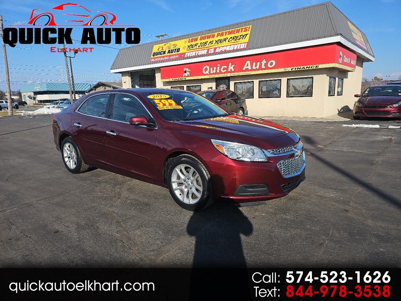 Chevrolet Malibu 4dr Sdn LT w/1LT 2015