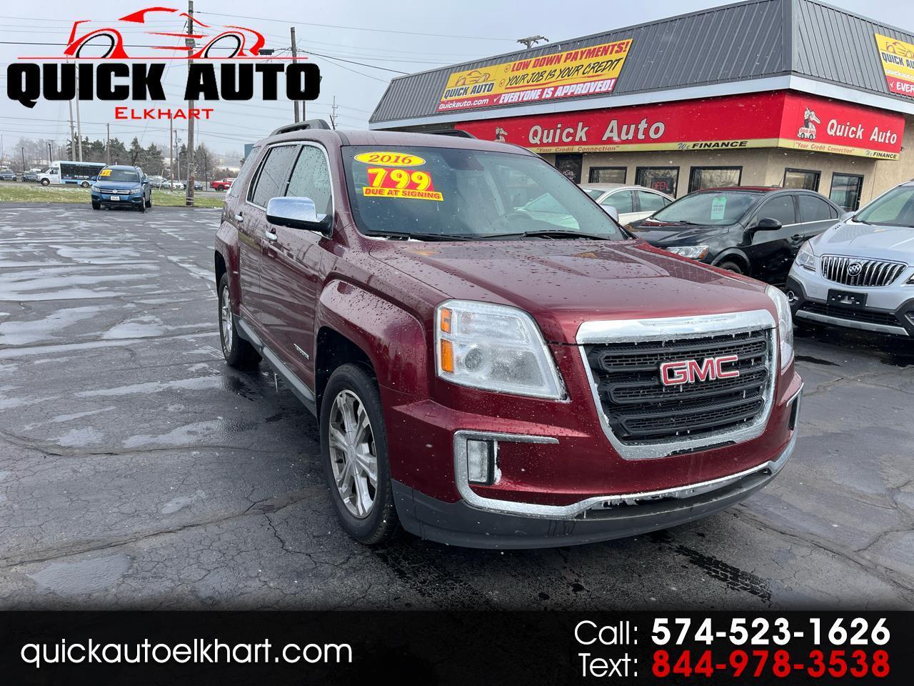 2016 GMC Terrain FWD 4dr SLE w/SLE-2