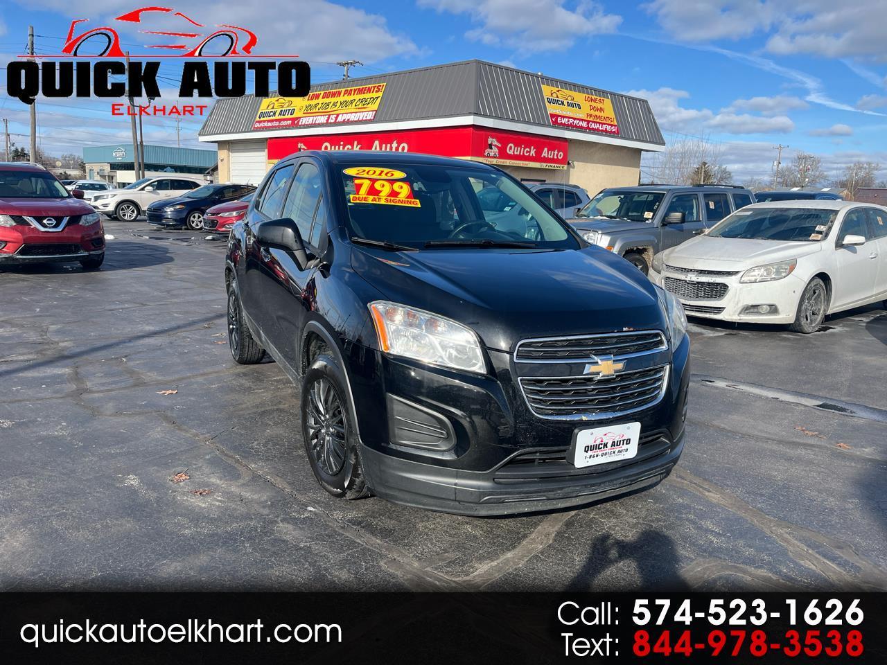 Chevrolet Trax FWD 4dr LS 2016