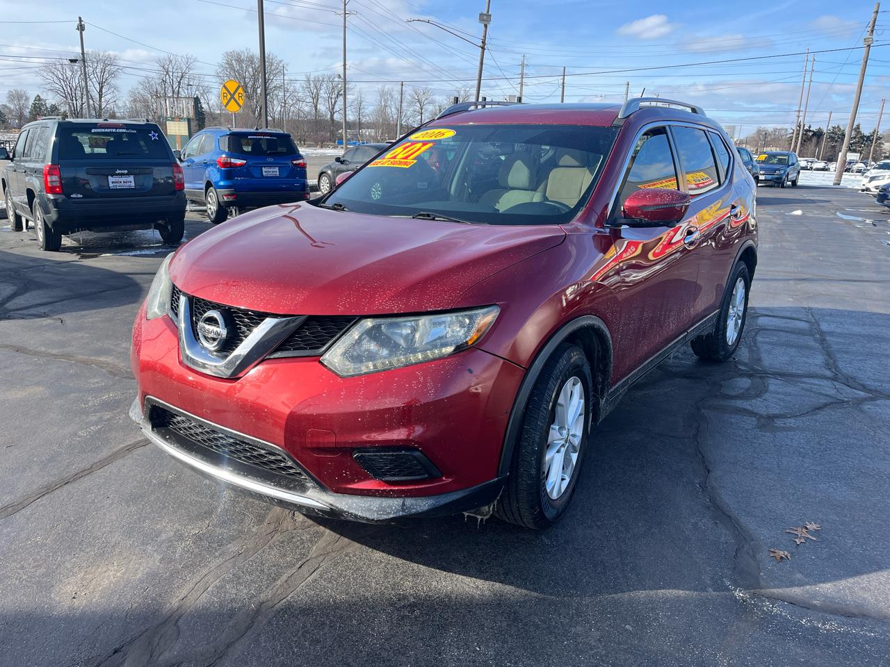 Nissan Rogue FWD 4dr SV 2016
