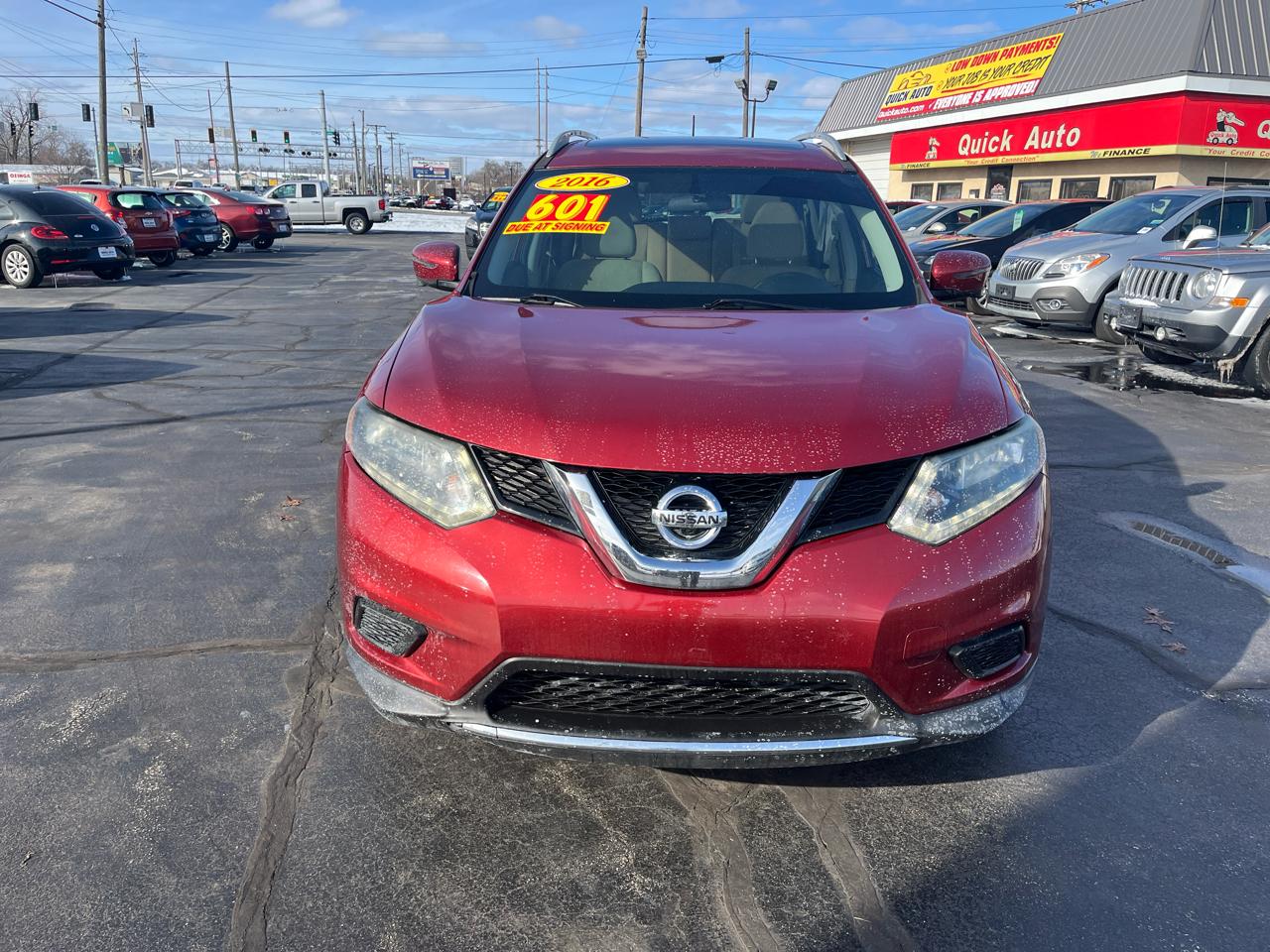 Nissan Rogue FWD 4dr SV 2016