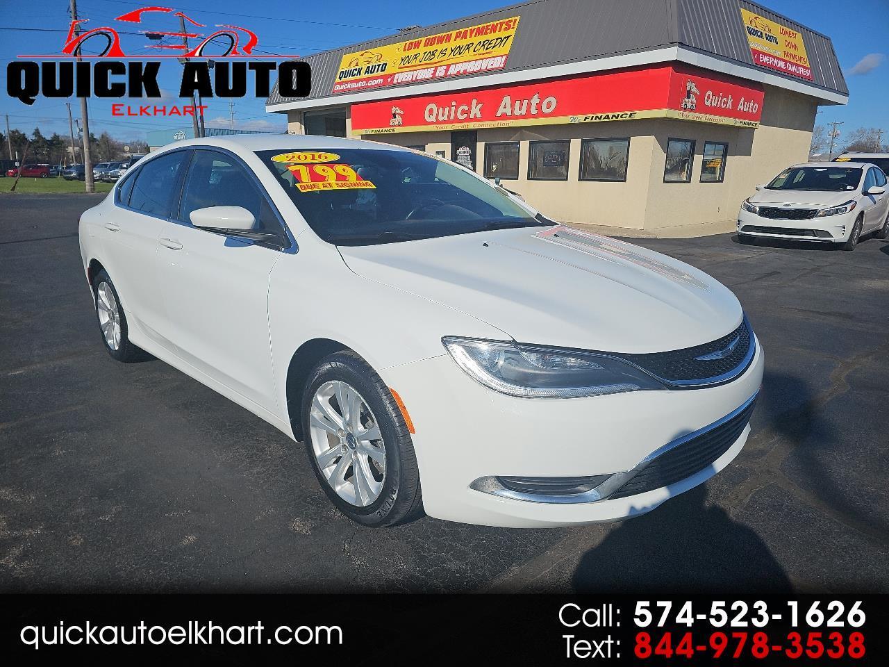 2016 Chrysler 200 4dr Sdn Limited Platinum FWD