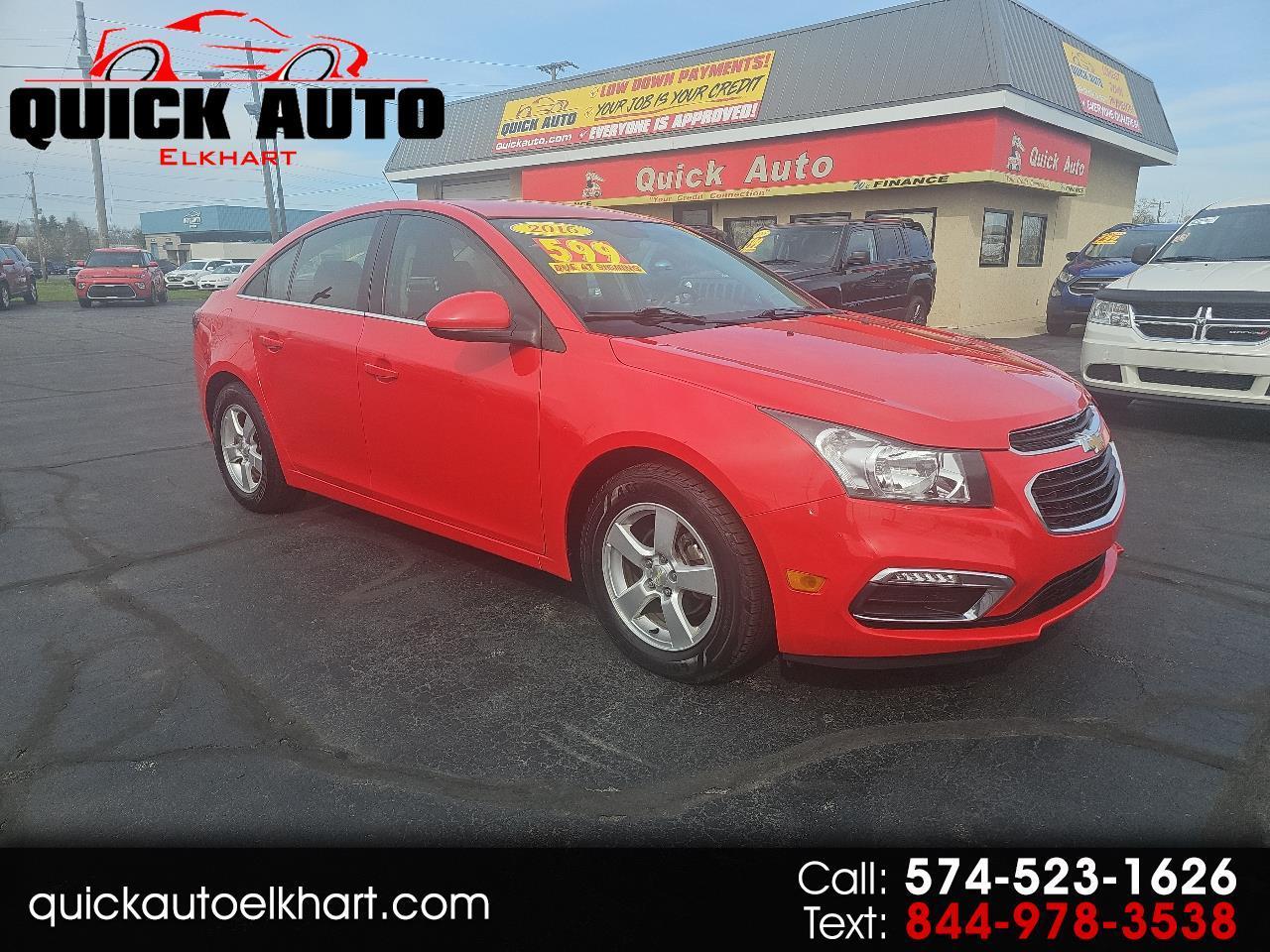 Chevrolet Cruze Limited 4dr Sdn Auto LT w/1LT 2016