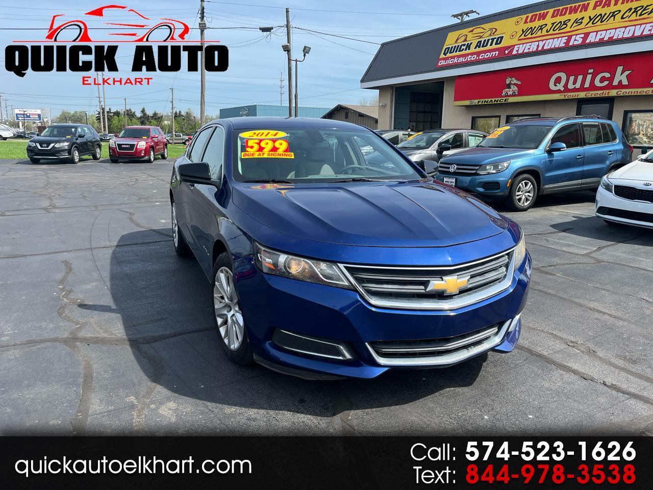 Chevrolet Impala 4dr Sdn LS w/1LS 2014