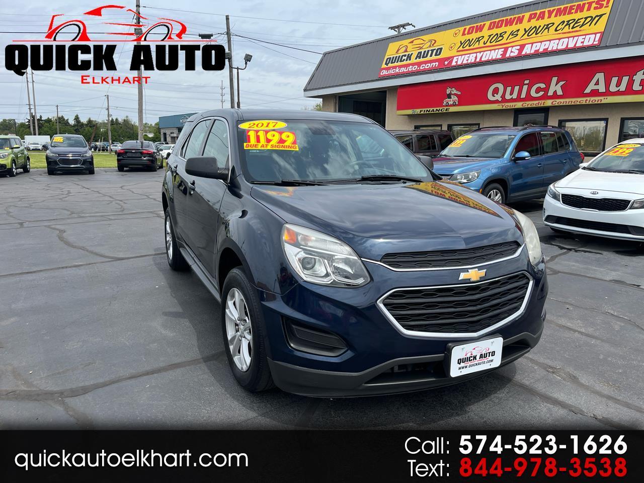 2017 Chevrolet Equinox AWD 4dr LS