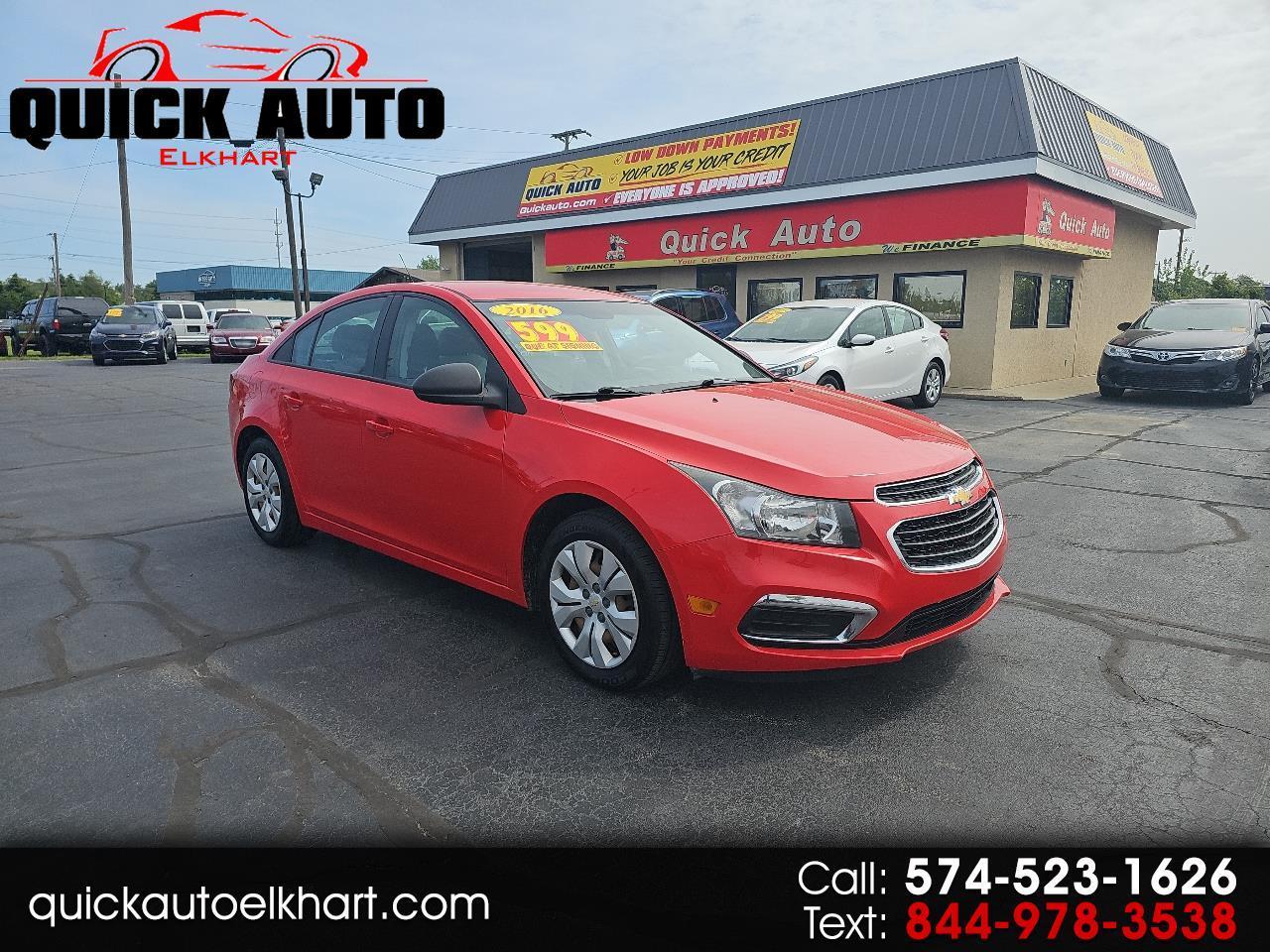 Chevrolet Cruze Limited 4dr Sdn Auto LS 2016