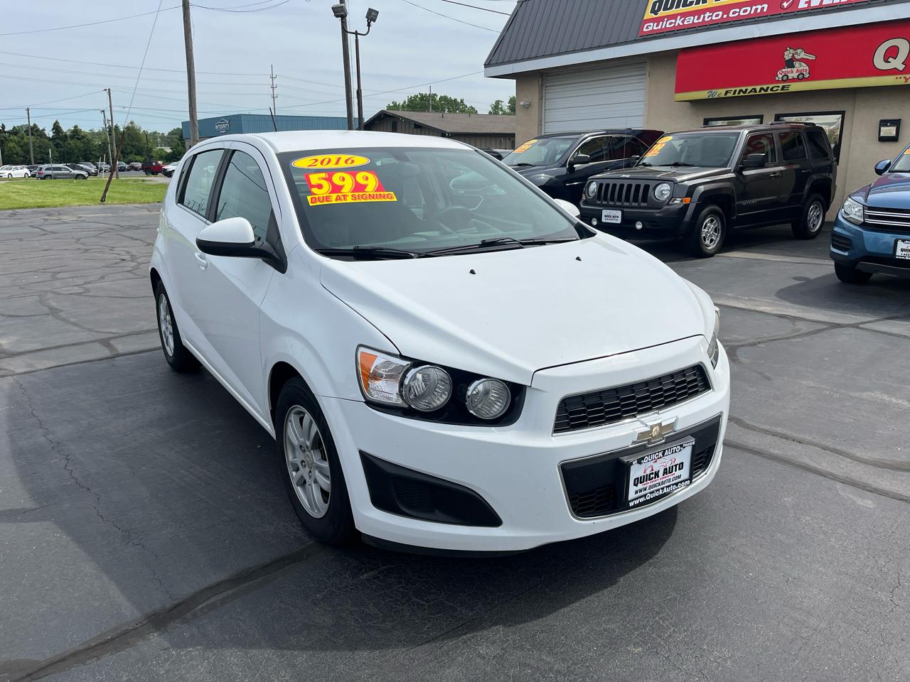 Chevrolet Sonic 5dr HB Auto LT 2016